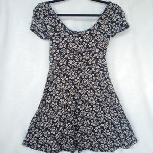 F21 Flower Skater Sundress